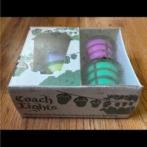 Nib - coach vintage Colorful Patio Lights